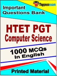 HTET PGT Computer Science Exam  Book in English - Objective MCQ