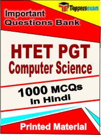 HTET PGT Computer Science Exam  Book in Hindi - Objective MCQ