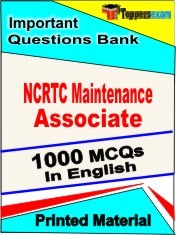 NCRTC Maintenance Associate Exam 1000 Objective MCQ / Question Bank in English Book / Printed Material.