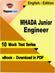 eBook of MHADA Junior Engineer Exam (10 Mock Test/Practice Set) in PDF Format in English