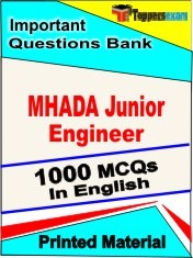 MHADA Junior Engineer  Exam 1000 Objective MCQ / Question Bank in English Book / Printed Material.