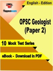 OPSC Geologist (Paper 2) Test PDF Book in English - Mock Test/Practice Set