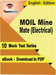 eBook of MOIL Mine Mate (Electrical) Exam (10 Mock Test/Practice Set) in PDF Format in English