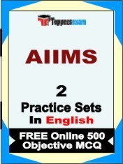 AIIMS Test Book in English - Mock Test / Practice Set