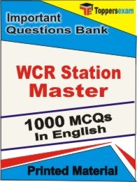 WCR Station Master Book in English - Objective MCQ