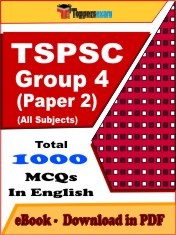 TSPSC GROUP 4 PAPER 2 PDF Book In English