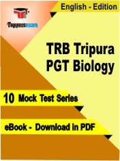 eBook of TRB Tripura PGT Biology Exam (10 Mock Test/Practice Set) in PDF Format in English