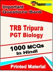 TRB Tripura PGT Biology Exam 1000 Objective MCQ / Question Bank in Hindi Book / Printed Material.