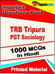 TRB Tripura PGT Sociology Exam Objective MCQ Book in Hindi