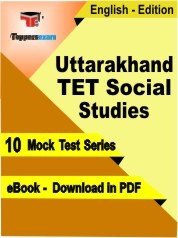 Uttarakhand TET Social Studies PDF Book In English