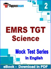 EMRS TGT Science Exam PDF Book In English - Question Paper