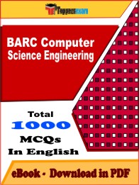 BARC Computer Science Engineering PDF Book in English - MCQ / Objective Questions