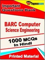 BARC COMPUTER SCIENCE ENGINEERING Exam 1000 Objective MCQ / Question Bank in Hindi Book / Printed Material.