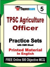 TPSC Agriculture Officer Exam 5 Mock Test / Practice Sets Book English & FREE Online 500 Objective MCQ.