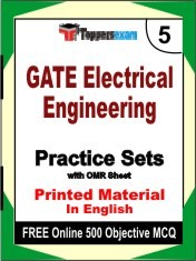 GATE Electrical Engineering Exam 5 Mock Test / Practice Sets Book English & FREE Online 500 Objective MCQ.