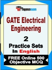 GATE Electrical Engineering Exam 2 Mock Test / Practice Sets Book English & FREE Online 500 Objective MCQ.