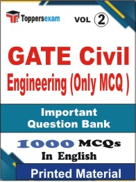 GATE Civil Engineering (Only MCQ) Book in English - Objective MCQ (VOL.2)