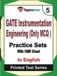 GATE Instrumentation Engineering (Only MCQ) Book in English - Mock Test / Practice Set