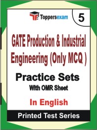 GATE Production & Industrial Engineering (Only MCQ) Book in English - Mock Test / Practice Set