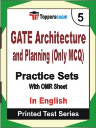 GATE Architecture and Planning (Only MCQ) Book in English - Mock Test / Practice Set