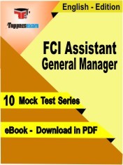 FCI Assistant General Manager PDF Book In English