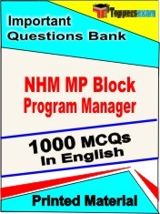 NHM MP Block Program Manager Exam Objective MCQ Book in English