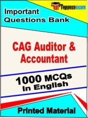 CAG Auditor & Accountant Test Book in English - Objective MCQ