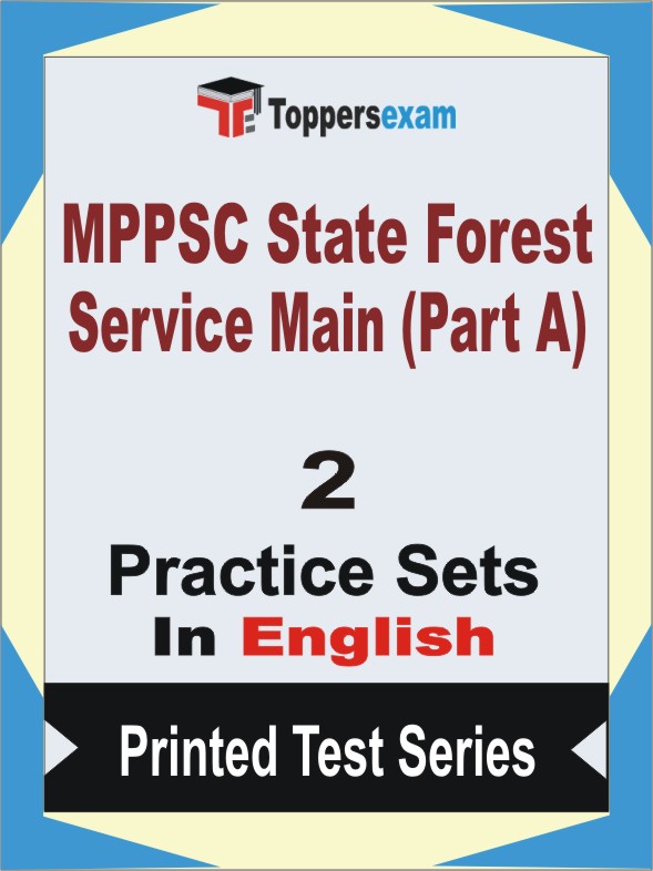 MPPSC State Forest Service Main (Part A) Book in English - Question Paper / Practice Set
