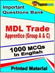 MDL Trade Apprentice (Group A & C) Book in English - Objective MCQ