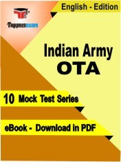 eBook of Indian Army OTA Exam (10 Mock Test/Practice Set) in PDF Format in English