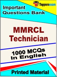 MMRCL Technician Book in English - Objective MCQ