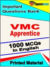 VMC Apprentice Exam 1000 Objective MCQ / Question Bank in English Book / Printed Material.