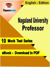 eBook of Nagaland University Professor  Exam (10 Mock Test/Practice Set) in PDF Format in English