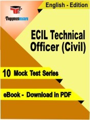 eBook of ECIL Technical Officer (Civil) Exam (10 Mock Test/Practice Set) in PDF Format in English