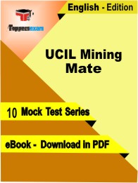 UCIL Mining Mate Test PDF Book in English - Mock Test/Practice Set