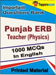 Punjab ERB Teacher (Physics) Book in English - Objective MCQ