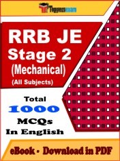 RRB JE STAGE 2 (MECHANICAL) PDF Book In English