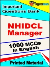 NHIDCL Manager Exam Objective MCQ Book in English