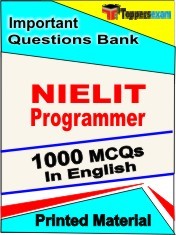 NIELIT Programmer Exam 1000 Objective MCQ / Question Bank in English Book / Printed Material.
