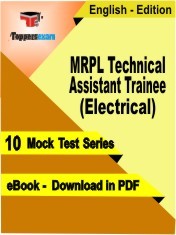 eBook of MRPL Technical Assistant Trainee (Electrical) Exam (10 Mock Test/Practice Set) in PDF Format in English