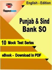 Punjab & Sind Bank SO PDF Book In English