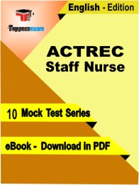 ACTREC Staff Nurse Test PDF Book in English - Mock Test/Practice Set