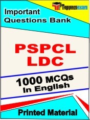 PSPCL LDC Exam Objective MCQ Book in English