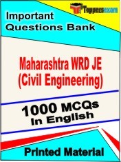 Maharashtra WRD JE (Civil Engineering) Exam Objective MCQ Book in English