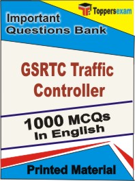 GSRTC Traffic Controller Exam Book in English - Objective MCQ