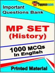 MP SET (History) Exam Objective MCQ Book in English