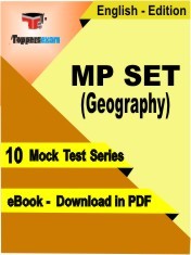 eBook of MP SET (Geography) Exam (10 Mock Test/Practice Set) in PDF Format in English