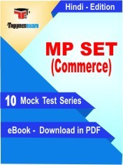 eBook of MP SET (Commerce) Exam (10 Mock Test/Practice Set) in PDF Format in Hindi