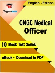 eBook of ONGC Medical Officer Exam (10 Mock Test/Practice Set) in PDF Format in English