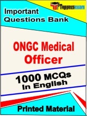 ONGC Medical Officer Test  Book in English - Objective MCQ